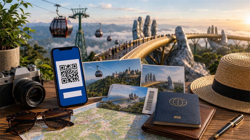 Ba Na Hills + Golden Bridge Ticket