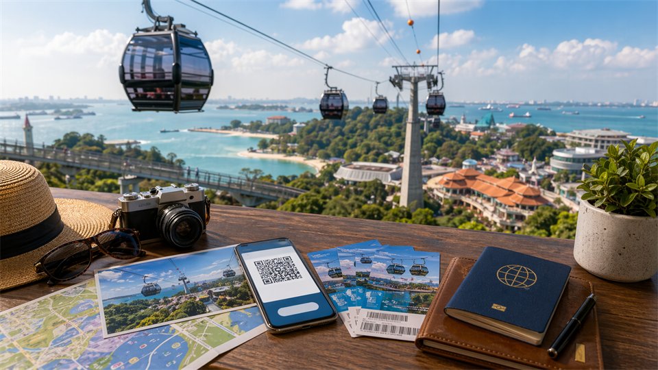 Sentosa Cable Car + Island Pass