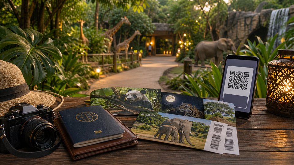 Singapore Zoo + Night Safari Ticket